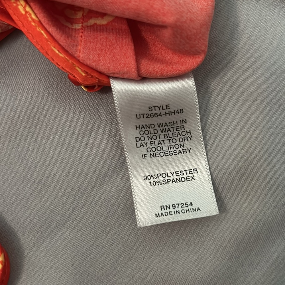 Mixed Threads - Dragon Pattern Orange Tank Top Wi… - image 3